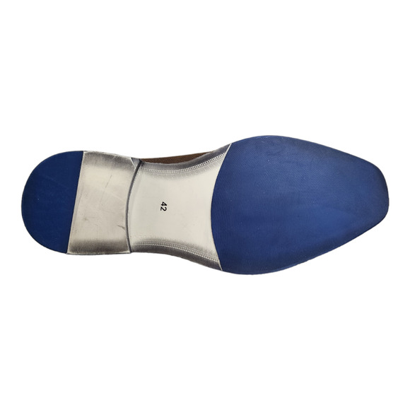 Testosterone “Down With It” Grey Oxford Dress Shoes Men’s Size 42 (US 8.5–9) - Picture 7 of 11